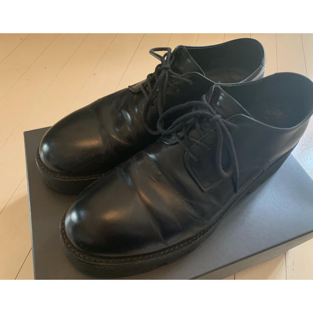 LAD MUSICIAN(ラッドミュージシャン)のLAD MUSICIAN 15aw round toe shoes 44サイズ メンズの靴/シューズ(スニーカー)の商品写真