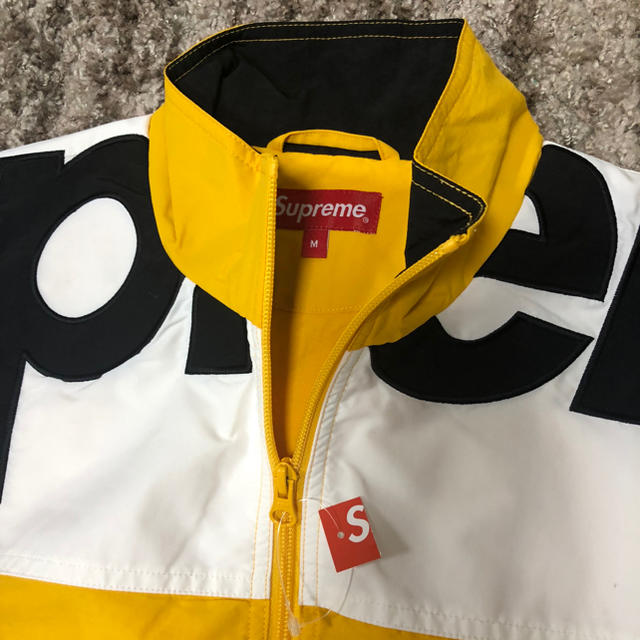 Supreme Shoulder Logo Track Jacket XL 黄色