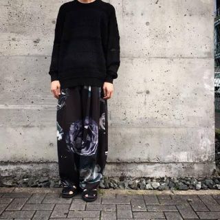 ラッドミュージシャン(LAD MUSICIAN)のLAD MUSICIAN 17ss ビッグローズワイドパンツ 44サイズ(スラックス)