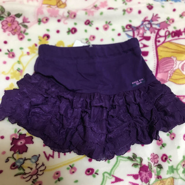 ANNA SUI mini(アナスイミニ)の新品 ANNA SUI Miniフリルパンツ 100 キッズ/ベビー/マタニティのキッズ服女の子用(90cm~)(パンツ/スパッツ)の商品写真