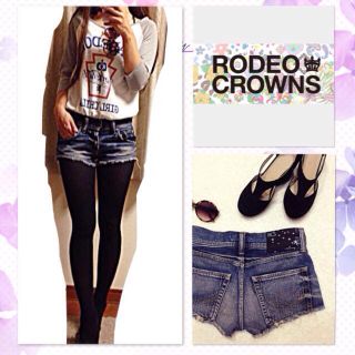 ロデオクラウンズ(RODEO CROWNS)のロデオクラウンズ ショートデニムパンツ(ショートパンツ)