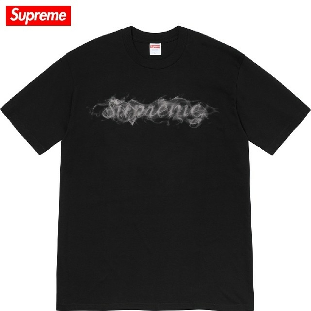 Supreme Smoke Tee ブラック SサイズTシャツ/カットソー(半袖/袖なし)