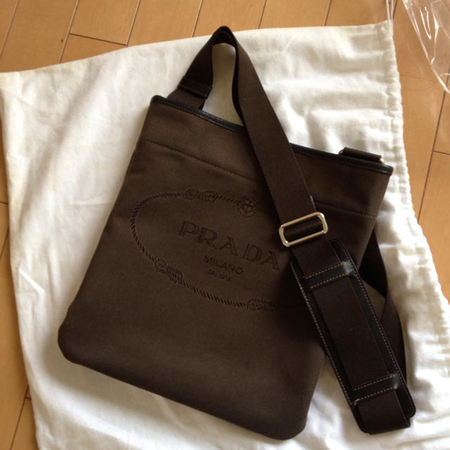 PRADA - プラダ、ジャガードショルダーお値下げ