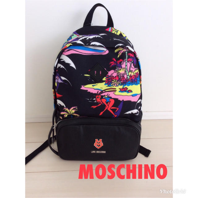 タグ付き 新品 モスキーノ MOSCHINO リュックバッグパック/リュック