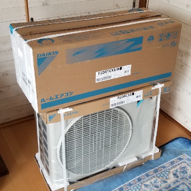 DAIKIN - 8/26　22時で終了します(泣)ダイキンS22WTCXS-Wをどこよりも安く！