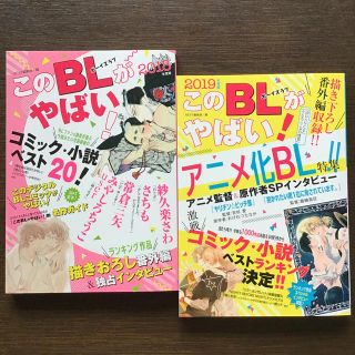 このBLがやばい！  2冊セット  2018＋2019年度版   ※おまけ付(ボーイズラブ(BL))