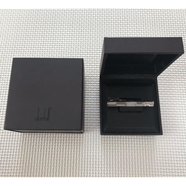 Dunhill(ダンヒル)の【値下げしました】 dunhill ダンヒル ネクタイビン タイピン シルバー メンズのファッション小物(ネクタイピン)の商品写真