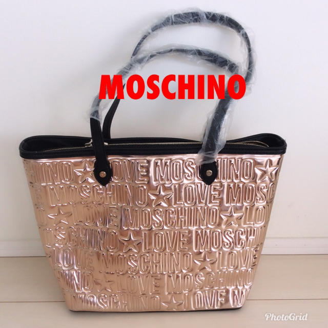 新品 タグ付き モスキーノ トートバッグ MOSCHINO