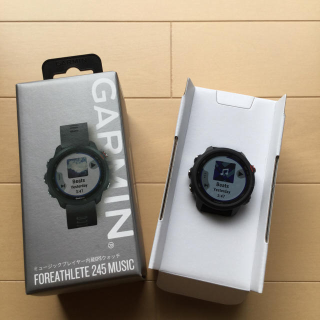 GARMIN Foreathlete 245 Music BlackRed 新品