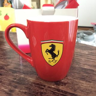 フェラーリ(Ferrari)の【未使用品】フェラーリ　マグカップ　Ferrari(グラス/カップ)