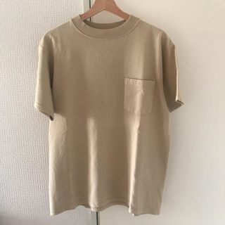 ビームス(BEAMS)のGoodwear グッドウェア 半袖tシャツ ベージュ(Tシャツ/カットソー(半袖/袖なし))