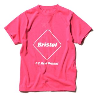 エフシーアールビー(F.C.R.B.)のまっきー様専用 L 新品 FCRB 19AW EMBLEM TEE PINK(Tシャツ/カットソー(半袖/袖なし))