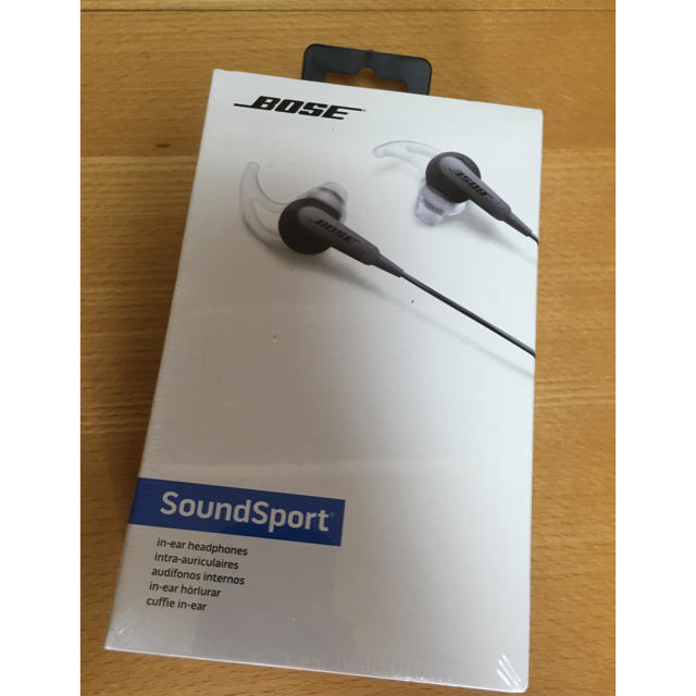 【未開封品】Bose SoundSport in-ear イヤホン ブラック