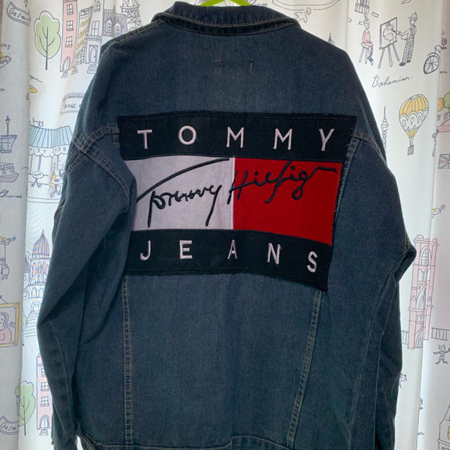 TOMMY HILFIGER(トミーヒルフィガー)のTOMMY デニムジャケット 9月中のみ 最終値下げ メンズのジャケット/アウター(Gジャン/デニムジャケット)の商品写真