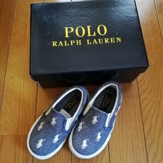 POLO RALPH LAUREN(ポロラルフローレン)の優葵様　POLO RALPH LAUREN　15.5cmスニーカー　 キッズ/ベビー/マタニティのキッズ靴/シューズ(15cm~)(スニーカー)の商品写真