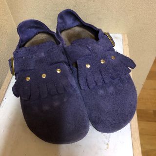 ビルケンシュトック(BIRKENSTOCK)のビルケンシュトック ザルツブルク パープル 35 22.5cm(サンダル)