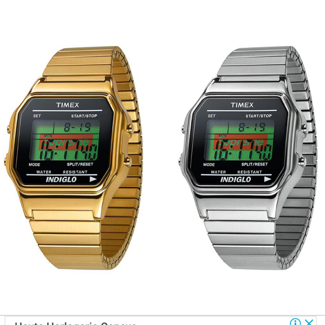 Supreme®/Timex® Digital Watch GOLDメンズ