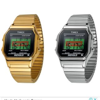 シュプリーム(Supreme)のSupreme/Timex Digital Watch GOLD金(腕時計(デジタル))