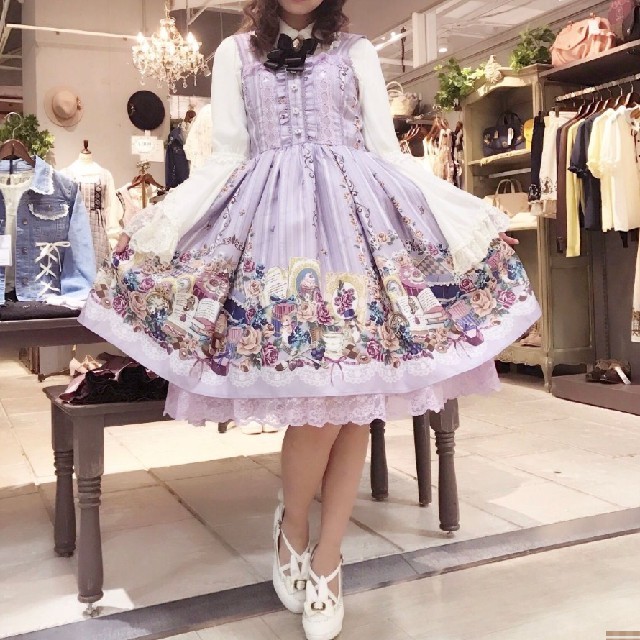 axes femme - axes kawaiiライン ティータイムバニーワンピース axes femme - axes kawaiiライン ティータイムバニーワンピース