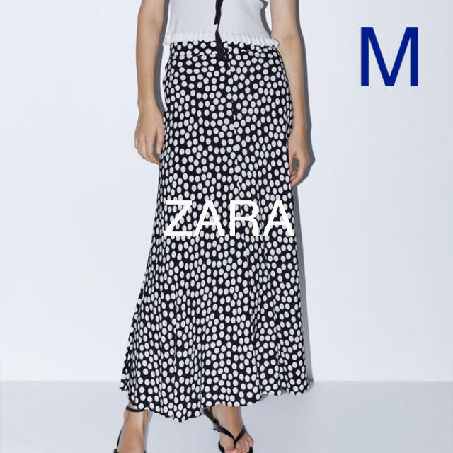 ZARA - 【タグ付き新品】ザラ ドット柄 プリント スカート Mの通販 by Jelly's shop｜ザラならラクマ