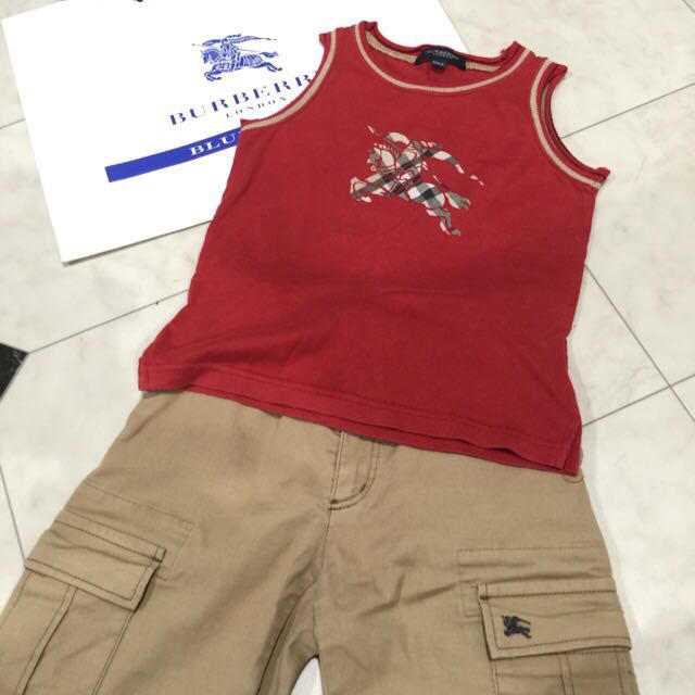 BURBERRY(バーバリー)のSALE♡バーバリー100センチ キッズ/ベビー/マタニティのキッズ服男の子用(90cm~)(Tシャツ/カットソー)の商品写真