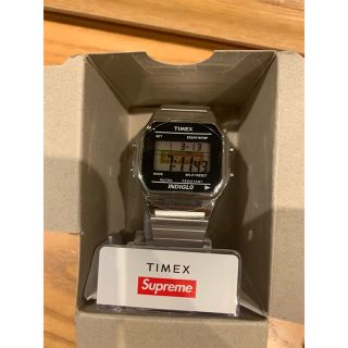 タイメックス(TIMEX)のsupreme timex digital watch silver(腕時計(デジタル))