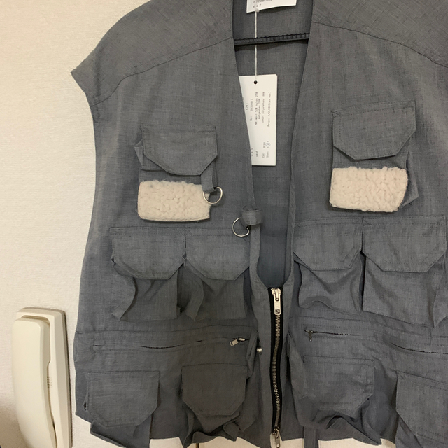 digawel fishing vest gray