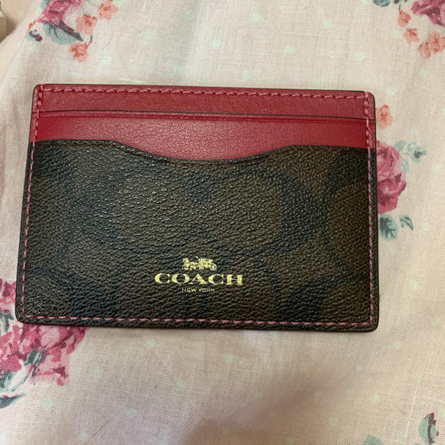 COACH(コーチ)のCOACH コーチ カードケース レディースのファッション小物(名刺入れ/定期入れ)の商品写真