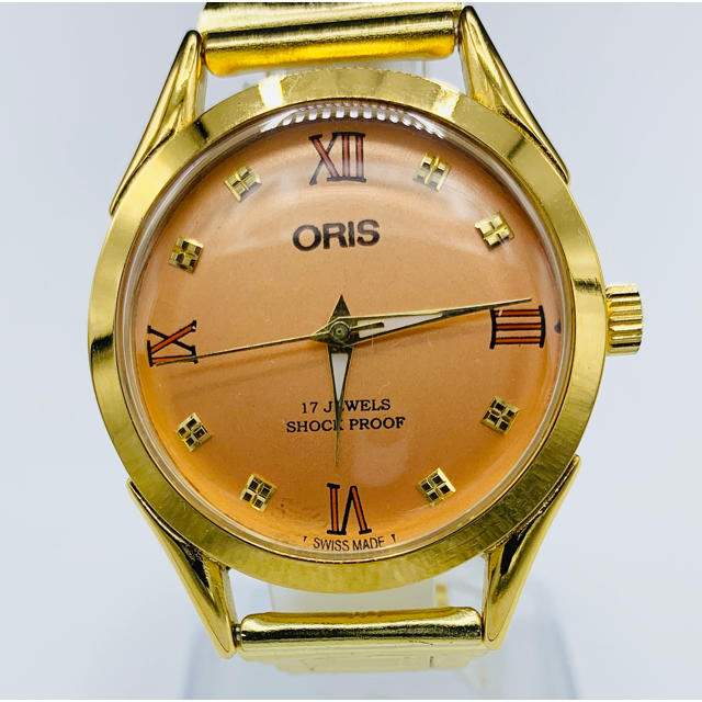 ORIS - 美品 アンティーク ORIS  スイス製 ヴィンテージ 腕時計 ゴールド ピンクの通販 by YOTANA's shop｜オリスならラクマ