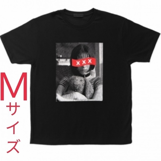 新品未開封 GOD SELECTION XXX マチルダ 黒 Ｔシャツ Ｍサイズ メンズのトップス(Tシャツ/カットソー(半袖/袖なし))の商品写真