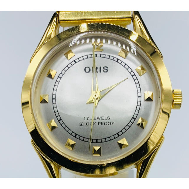 ORIS - 美品 アンティーク ORIS  スイス製 ヴィンテージ 腕時計 ゴールドの通販 by YOTANA's shop｜オリスならラクマ