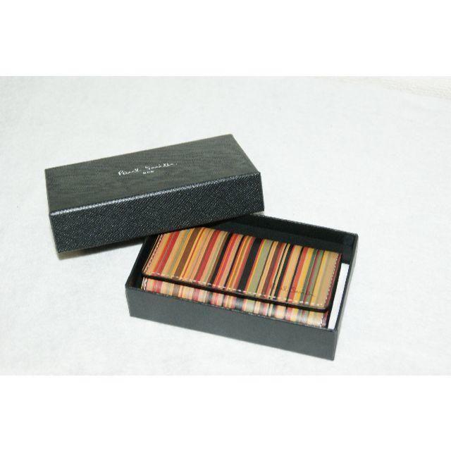 Paul Smith - 【9/16まで限定】Paul Smith キーケース マルチストライプ ブラウン