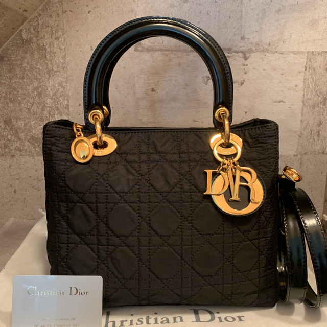 【美品】◆ChristianDior・レディディオール カナージュ 2way◆