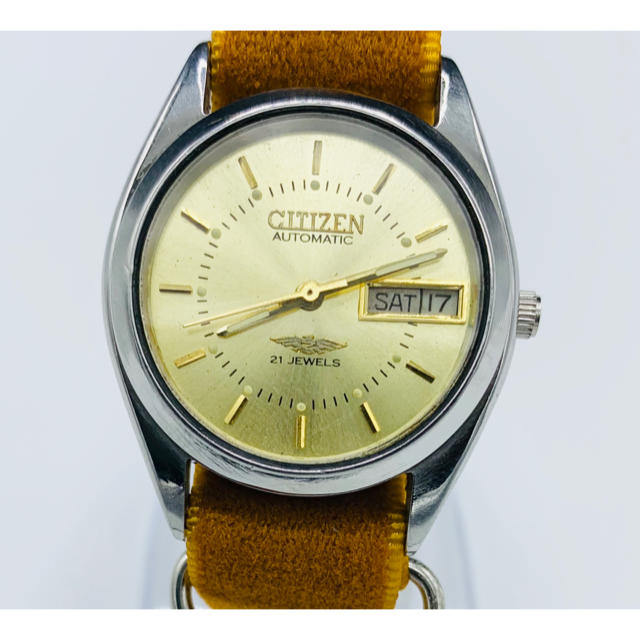 CITIZEN - アンティーク シチズンオートマチック ゴールド 21石の通販 by YOTANA's shop｜シチズンならラクマ