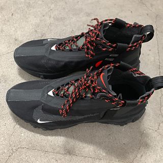 ナイキ(NIKE)のNIKE REACT RUNNER MID WR ISPA BLACK 25.5(スニーカー)