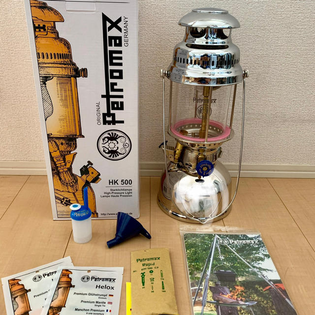 Petromax(ペトロマックス)の最終値下げ！！ペトロマックス HK500 ニッケル スポーツ/アウトドアのアウトドア(ライト/ランタン)の商品写真