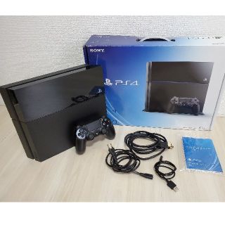 プレイステーション4(PlayStation4)のPlayStation4 ジェットブラック 500GB PS4本体(家庭用ゲーム機本体)