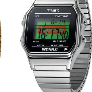 シュプリーム(Supreme)のsupreme timex シルバー(腕時計(デジタル))