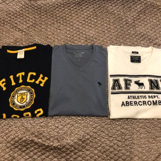 アバクロンビーアンドフィッチ(Abercrombie&Fitch)のTシャツ3枚セット(Abercrombie & Fitch)(Tシャツ/カットソー(半袖/袖なし))