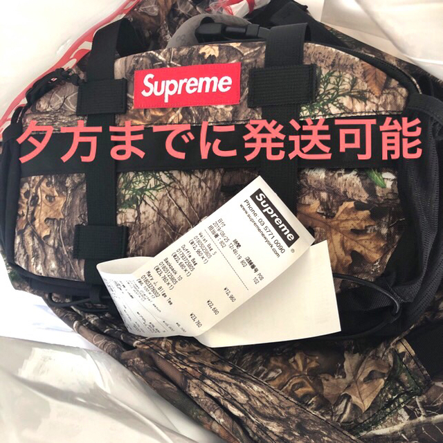 supreme Waist Bag realtree camoバッグ