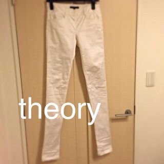 セオリー(theory)のtheory 光沢パンツ(スキニーパンツ)