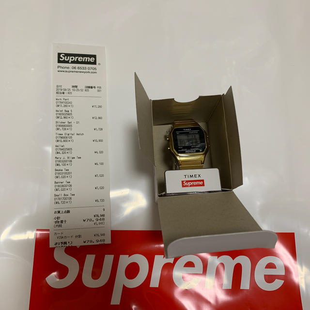 Supreme(シュプリーム)のsupreme Timex Digital Watch メンズの時計(腕時計(デジタル))の商品写真