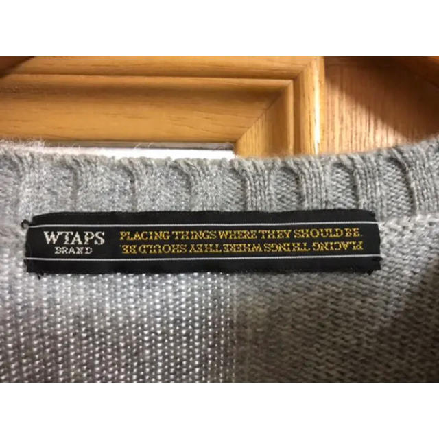 W)taps(ダブルタップス)の【チキラーズ様専用】WTAPS カシミヤニットベスト M 美品 メンズのトップス(ニット/セーター)の商品写真