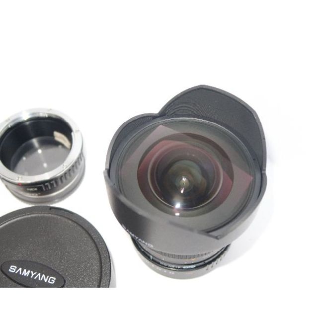 キャノン用14mmF2.8 ソニー E マウントアダプター付属