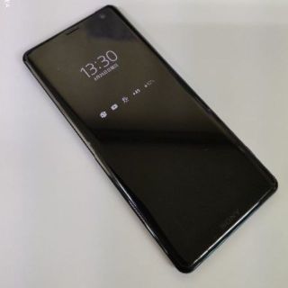 エクスペリア(Xperia)のXperia XZ3 softbank 801so SIMフリー グリーン(スマートフォン本体)