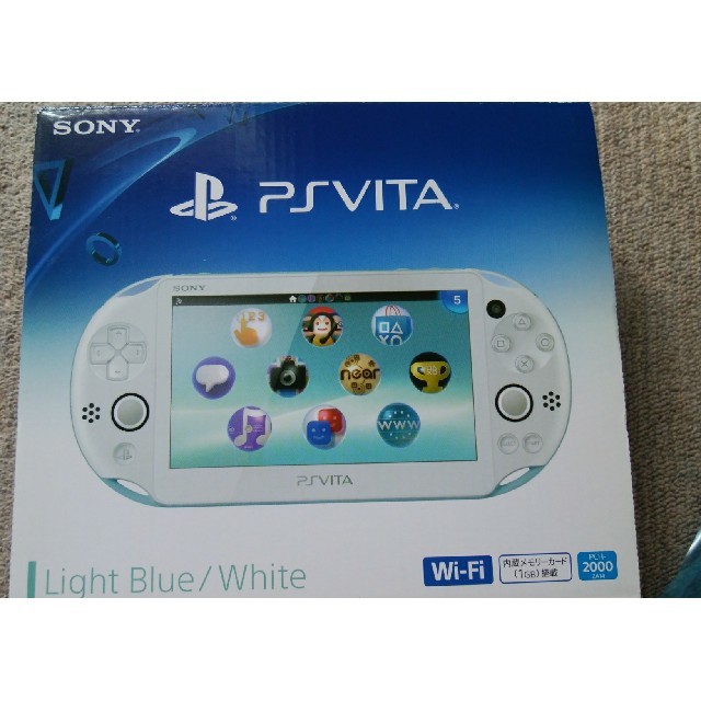 オープニング 大放出セール PlayStation Vita - SONY PSVITA　 PCH-2000　ZA14 外箱付 携帯用ゲーム機本体