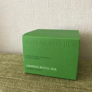 ネイチャーリパブリック(NATURE REPUBLIC)のジンセンロイヤクシルク ウォータリークリーム(フェイスクリーム)