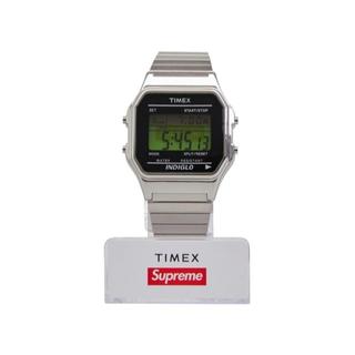シュプリーム(Supreme)の【送料込】Supreme Timex Digital Watch Silver(腕時計(デジタル))