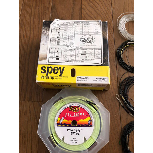 RIO(リオ)のRIO Spey Versi Tip 6/7 Power Spey 480gr スポーツ/アウトドアのフィッシング(釣り糸/ライン)の商品写真