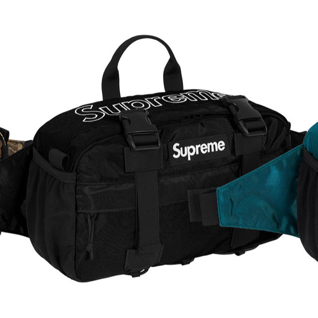 Supreme 2019AW Waist Bag Black